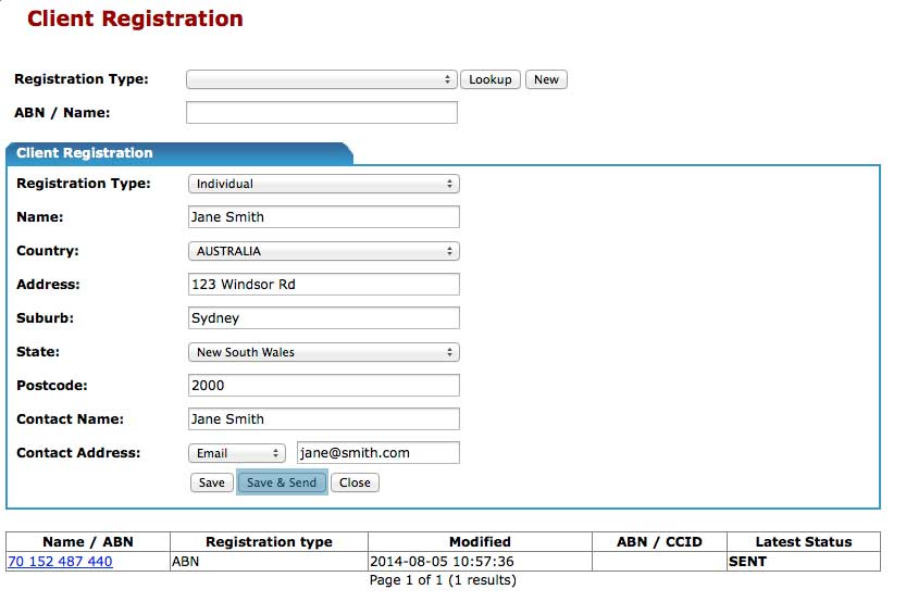 abn registration asic